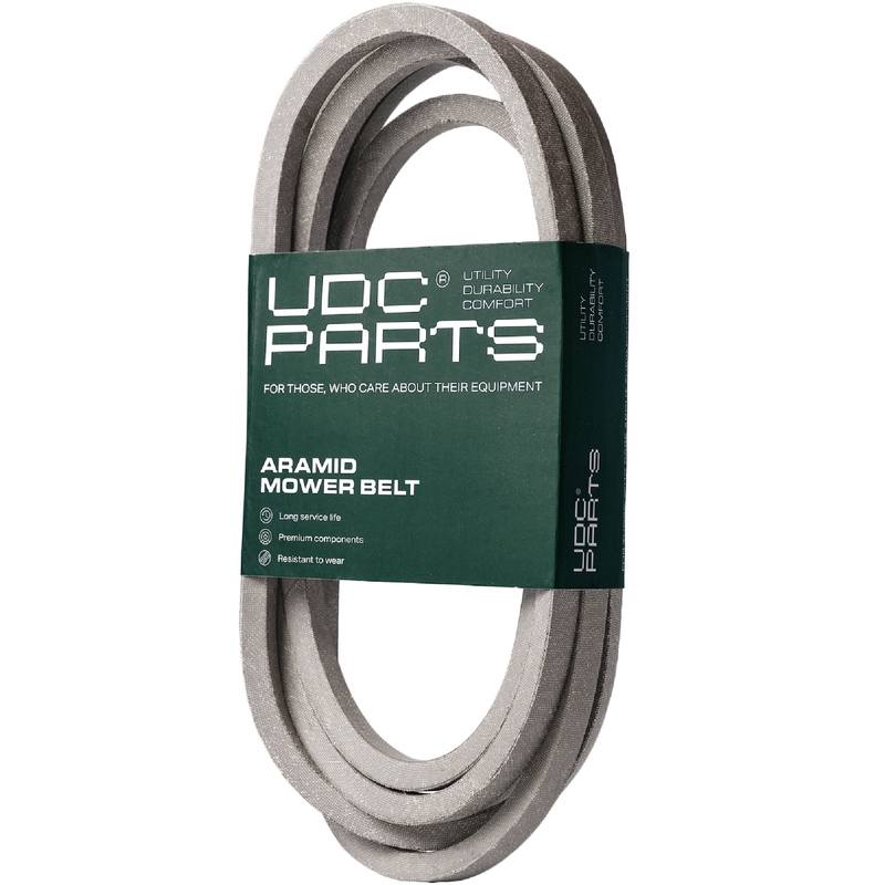 UDC Parts Mower Deck Belt 539114557 / Aramid Cord / 154.00 inches / for Husqvarna Craftsman Poulan Products -  UDC Parts Mower Deck Belt 539114557 / Aramid Cord / 154.00 inches / for Husqvarna Craftsman Poulan