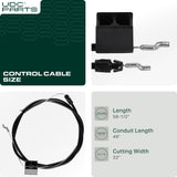 UDC Parts 104-8677 Control Cable for Toro 20001 20003 20005 20009 20016 20019 20069 20071 20072 20995 Lawn Mowers  UDC Parts 104-8677 Control Cable for Toro 20001 20003 20005 20009 20016 20019 20069 20071 20072 20995 Lawn Mowers