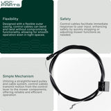 UDC Parts 104-8677 Control Cable for Toro 20001 20003 20005 20009 20016 20019 20069 20071 20072 20995 Lawn Mowers  UDC Parts 104-8677 Control Cable for Toro 20001 20003 20005 20009 20016 20019 20069 20071 20072 20995 Lawn Mowers