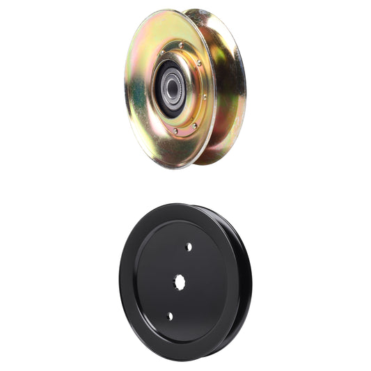UDC Parts Mower Kit / Pulley 127783 + Pulley 195945 / Fits Poulan Pro PB19542LT PK20H42YT MOWER PARTS - UDC Parts Mower Kit / Pulley 127783 + Pulley 195945 / Fits Poulan Pro PB19542LT PK20H42YT