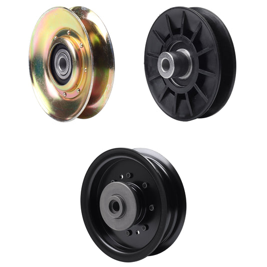 UDC Parts Mower Kit / Pulley 127783 + Pulley 532194326 + Pulley 532196104 / Fits Husqvarna LT1597 MOWER PARTS - UDC Parts Mower Kit / Pulley 127783 + Pulley 532194326 + Pulley 532196104 / Fits Husqvarna LT1597