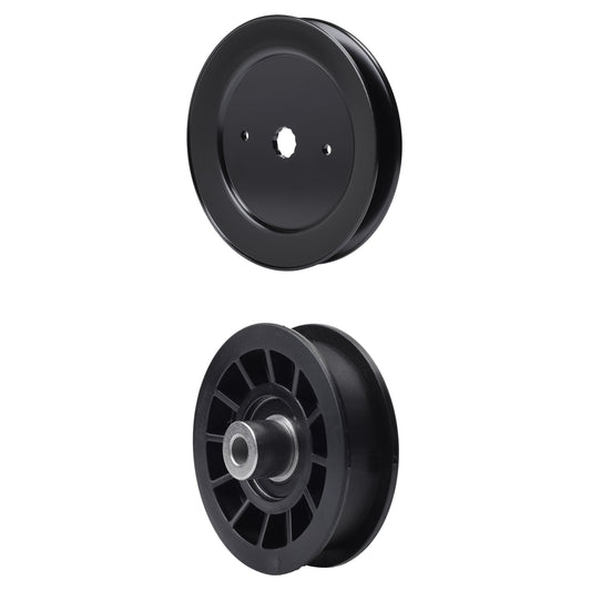 UDC Parts Mower Kit / Pulley 129861 + Pulley 532194327 / Fits RedMax GT2454F GT2654F MOWER PARTS - UDC Parts Mower Kit / Pulley 129861 + Pulley 532194327 / Fits RedMax GT2454F GT2654F