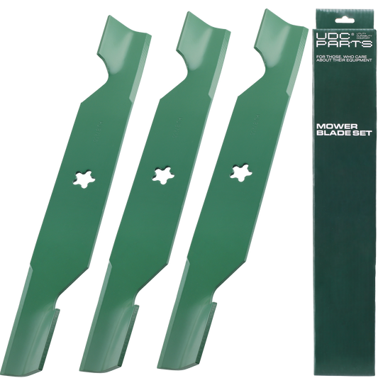 UDC Parts 532187256 Lawn Mower Blades for Husqvarna 54 Inch Z254 YTH2454 LGT2554 LGT2654 RZ5424 YTH24V54 YTH24K54 187256 187254 532187254 Craftsman Poulan / 3 Pack High Lift  UDC Parts 532187256 Lawn Mower Blades for Husqvarna 54 Inch Z254 YTH2454 LGT2554 LGT2654 RZ5424 YTH24V54 YTH24K54 187256 187254 532187254 Craftsman Poulan / 3 Pack High Lift