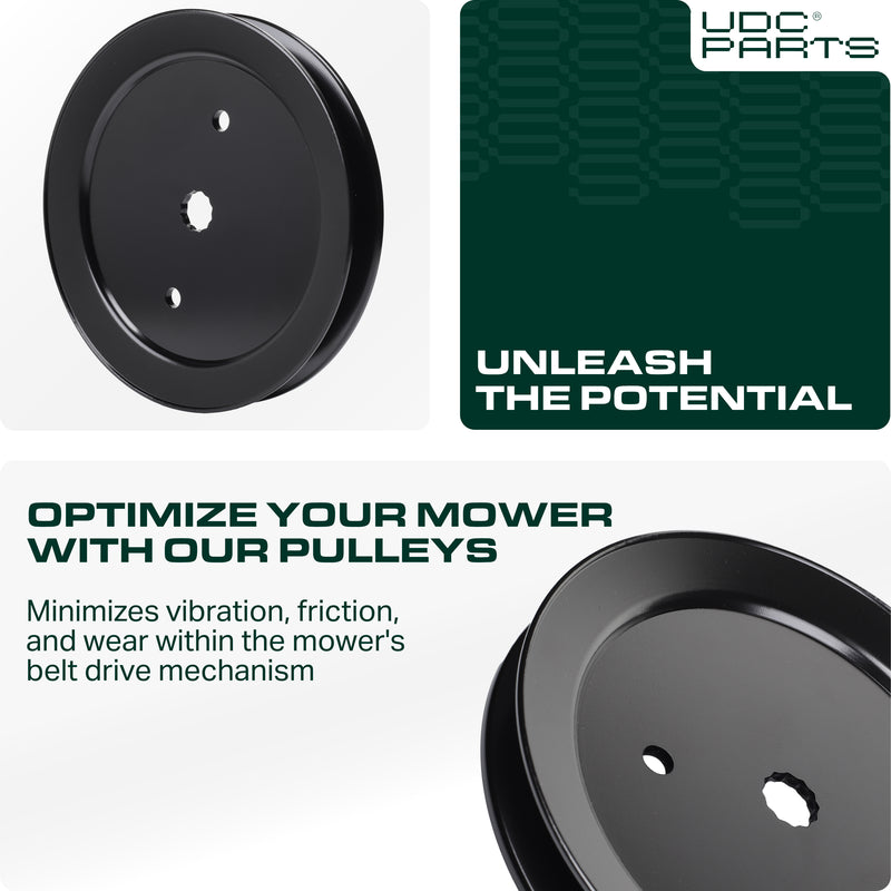 UDC Parts 532195945 Idler Pulley / 42 46 inch deck/for Craftsman Poulan Husqvarna 195945 197473 197473 532197473 CT153 CT154 CTH163T CTH164T CTH173  UDC Parts 532195945 Idler Pulley / 42 46 inch deck/for Craftsman Poulan Husqvarna 195945 197473 197473 532197473 CT153 CT154 CTH163T CTH164T CTH173