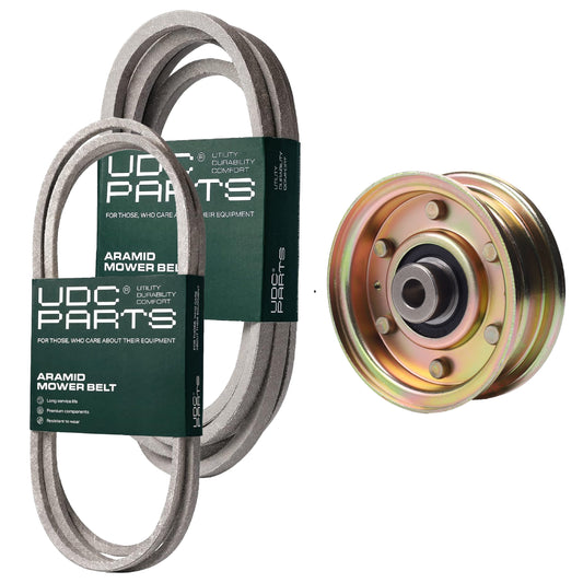 UDC Parts Mower Kit / Belt 754-04033 + Belt 754-04045 + Pulley 756-04224 / Fits Columbia P616G P616H V616G MOWER PARTS - UDC Parts Mower Kit / Belt 754-04033 + Belt 754-04045 + Pulley 756-04224 / Fits Columbia P616G P616H V616G