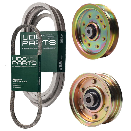 UDC Parts Mower Kit / Belt 754-04033 + Belt 754-0468 + Pulley 756-04224 + Pulley 956-04129 / Fits Yard-Man LT-42 MOWER PARTS - UDC Parts Mower Kit / Belt 754-04033 + Belt 754-0468 + Pulley 756-04224 + Pulley 956-04129 / Fits Yard-Man LT-42