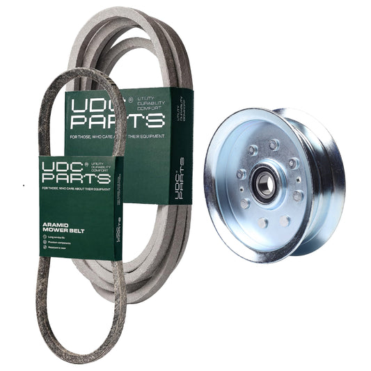 UDC Parts Mower Kit / Belt 754-04033 + Belt 754-0468 + Pulley GY20629 / Fits Yard-Man LT-42 MOWER PARTS - UDC Parts Mower Kit / Belt 754-04033 + Belt 754-0468 + Pulley GY20629 / Fits Yard-Man LT-42