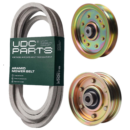 UDC Parts Mower Kit / Belt 754-0642 + Pulley 756-04224 + Pulley 956-04129 / Fits White Outdoor GT-954 GT-954H SLT-5400 MOWER PARTS - UDC Parts Mower Kit / Belt 754-0642 + Pulley 756-04224 + Pulley 956-04129 / Fits White Outdoor GT-954 GT-954H SLT-5400