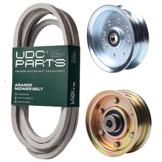 UDC Parts Mower Kit / Belt 754-04240 + Pulley 756-04224 + Pulley GY20629 / Fits Cub Cadet LTX-1050 MOWER PARTS - UDC Parts Mower Kit / Belt 754-04240 + Pulley 756-04224 + Pulley GY20629 / Fits Cub Cadet LTX-1050