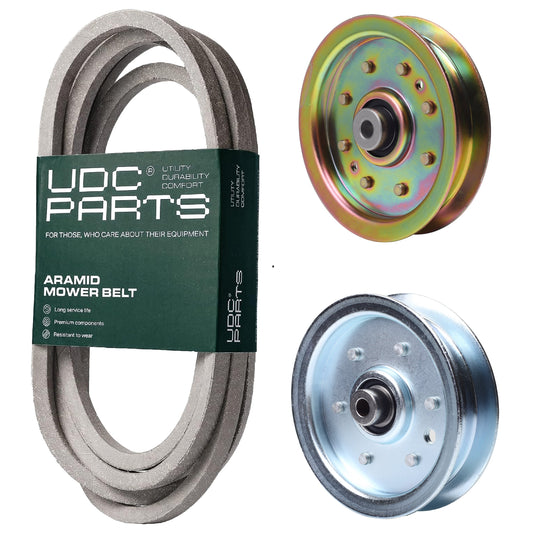 UDC Parts Mower Kit / Belt 754-04044 + Pulley 756-1229 + Pulley 956-04129 / Fits Cub Cadet RZT-50 MOWER PARTS - UDC Parts Mower Kit / Belt 754-04044 + Pulley 756-1229 + Pulley 956-04129 / Fits Cub Cadet RZT-50