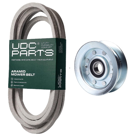 UDC Parts Mower Kit / Belt GX20305 + Pulley GY22172 / Fits Scotts L2048 L2548 MOWER PARTS - UDC Parts Mower Kit / Belt GX20305 + Pulley GY22172 / Fits Scotts L2048 L2548