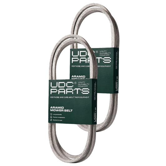 UDC Parts Mower Kit / Belt 138255 + Belt 144200 / Fits Roper RE1338A T1238A T1238E T1238F MOWER PARTS - UDC Parts Mower Kit / Belt 138255 + Belt 144200 / Fits Roper RE1338A T1238A T1238E T1238F