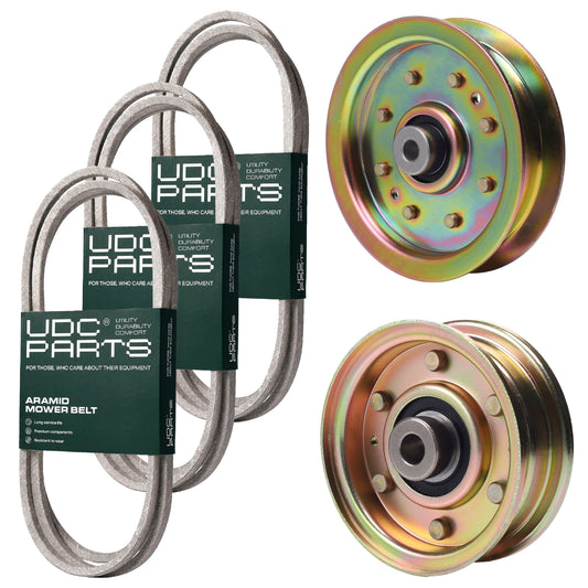 UDC Parts Mower Kit / Belt 754-04060 + Belt 754-04219 + Belt 754-0467 + Pulley 756-04224 + Pulley 956-04129 / Fits Craftsman LT-2000 MOWER PARTS - UDC Parts Mower Kit / Belt 754-04060 + Belt 754-04219 + Belt 754-0467 + Pulley 756-04224 + Pulley 956-04129 / Fits Craftsman LT-2000