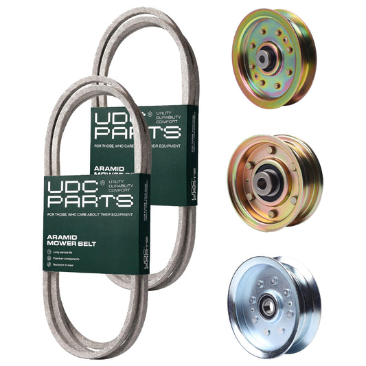 UDC Parts Mower Kit / Belt 754-04045 + Belt 754-0467 + Pulley 756-04224 + Pulley 956-04129 + Pulley GY20629 / Fits Yard-Man LT-42 MOWER PARTS - UDC Parts Mower Kit / Belt 754-04045 + Belt 754-0467 + Pulley 756-04224 + Pulley 956-04129 + Pulley GY20629 / Fits Yard-Man LT-42