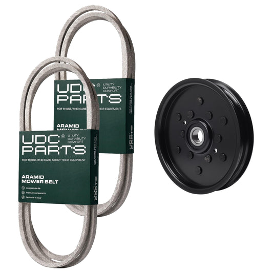 UDC Parts Mower Kit / Belt M110978 + Belt M154958 + Pulley AM106627 / Fits John Deere LX172 LX173 LX176 LX178 LX186 LX188 MOWER PARTS - UDC Parts Mower Kit / Belt M110978 + Belt M154958 + Pulley AM106627 / Fits John Deere LX172 LX173 LX176 LX178 LX186 LX188