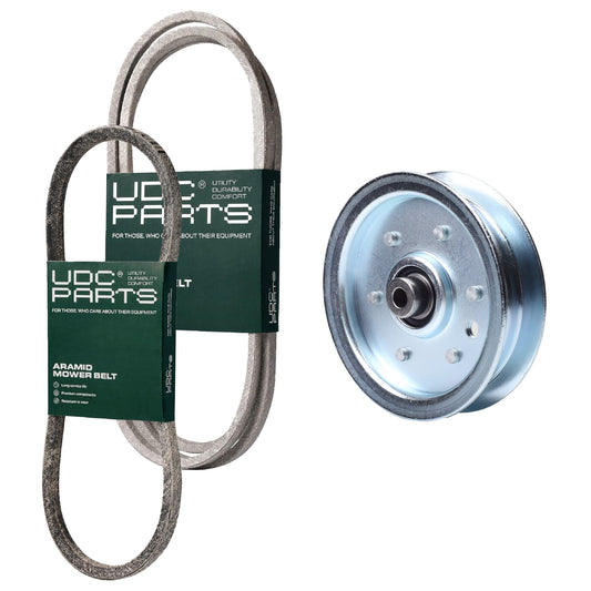 UDC Parts Mower Kit / Belt 754-0467 + Belt 754-0468 + Pulley 756-1229 / Fits Huskee 608G 608H 608P MOWER PARTS - UDC Parts Mower Kit / Belt 754-0467 + Belt 754-0468 + Pulley 756-1229 / Fits Huskee 608G 608H 608P