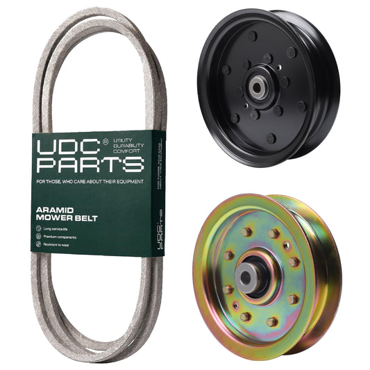 UDC Parts Mower Kit / Belt 754-04317 + Pulley 756-04511B + Pulley 956-04129 / Fits Cub Cadet RZT-L42 RZT-L46 RZT-L50 RZT-L54 RZT-S42 RZT-S46 RZT-S50 RZT-S54 MOWER PARTS - UDC Parts Mower Kit / Belt 754-04317 + Pulley 756-04511B + Pulley 956-04129 / Fits Cub Cadet RZT-L42 RZT-L46 RZT-L50 RZT-L54 RZT-S42 RZT-S46 RZT-S50 RZT-S54