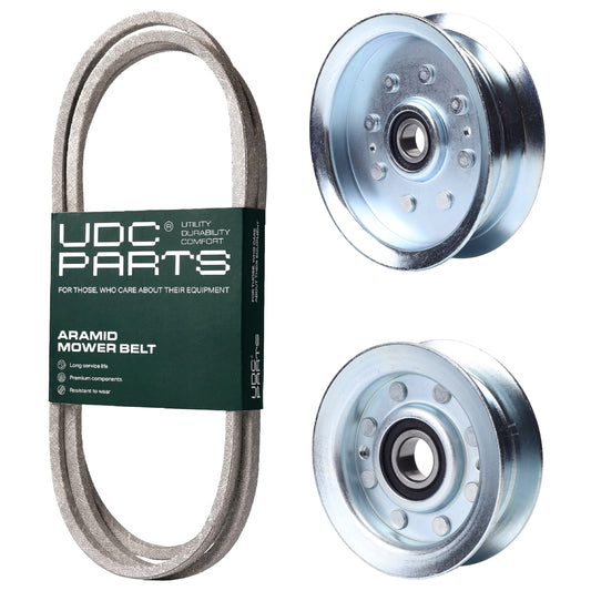 UDC Parts Mower Kit / Belt GX20072 + Pulley GY20629 + Pulley GY22172 / Fits SABO 108-14.5 108-17HS MOWER PARTS - UDC Parts Mower Kit / Belt GX20072 + Pulley GY20629 + Pulley GY22172 / Fits SABO 108-14.5 108-17HS