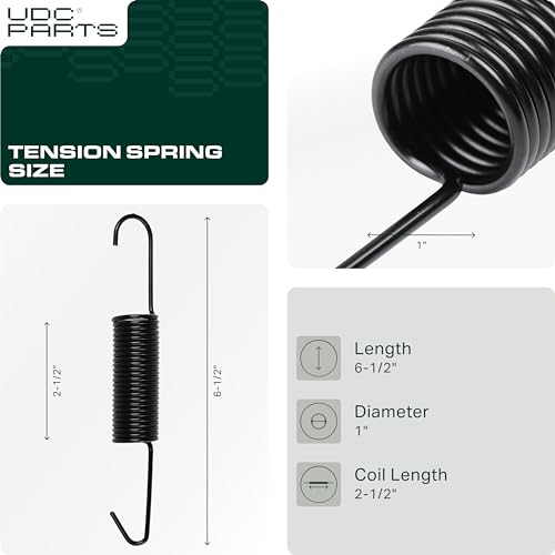 GX21582 Tension Spring / 2 pcs / Replacement for John Deere GX20377 L120 L130 LA130 LA140 LA145 X140 145 D140 D150 D155 D160 D170 G110 Sabre 1642HS 1742HS GX21582 Tension Spring / 2 pcs / Replacement for John Deere GX20377 L120 L130 LA130 LA140 LA145 X140 145 D140 D150 D155 D160 D170 G110 Sabre 1642HS 1742HS
