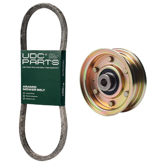 UDC Parts Mower Kit / Belt 954-05001 + Pulley 756-04224 / Fits Columbia CR30 Neighborhood Rider CR30H MOWER PARTS - UDC Parts Mower Kit / Belt 954-05001 + Pulley 756-04224 / Fits Columbia CR30 Neighborhood Rider CR30H
