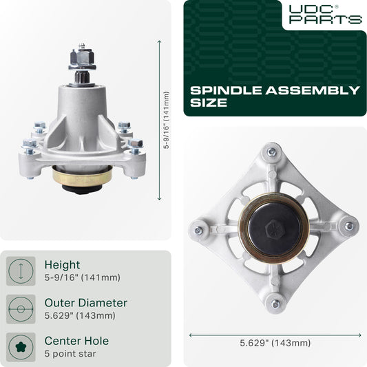UDC Parts 532174356 Spindle Assembly / 48 inch deck / for AYP 174356 174358 Husqvarna 587125201 532174358  UDC Parts 532174356 Spindle Assembly / 48 inch deck / for AYP 174356 174358 Husqvarna 587125201 532174358
