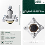 UDC Parts 532174356 Spindle Assembly / 48 inch deck / for AYP 174356 174358 Husqvarna 587125201 532174358  UDC Parts 532174356 Spindle Assembly / 48 inch deck / for AYP 174356 174358 Husqvarna 587125201 532174358