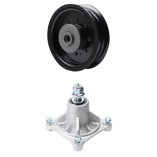 UDC Parts Mower Kit / Pulley 532196104 + Spindle 532174356 / Fits Poulan Pro 461ZX PP46SZ PPX46Z PX46Z MOWER PARTS - UDC Parts Mower Kit / Pulley 532196104 + Spindle 532174356 / Fits Poulan Pro 461ZX PP46SZ PPX46Z PX46Z