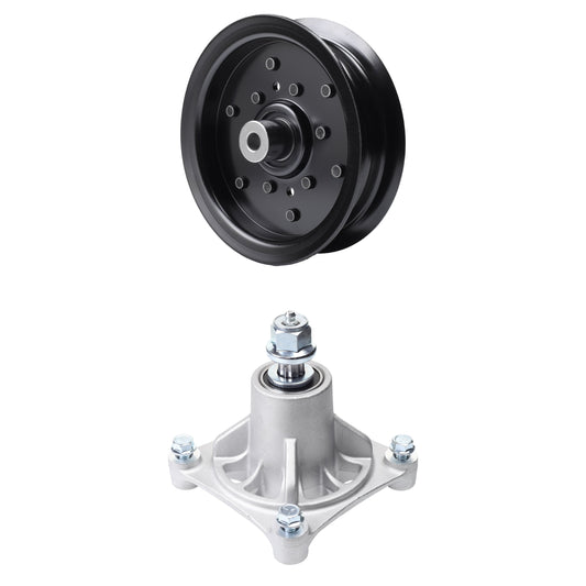 UDC Parts Mower Kit / Pulley 532196106 + Spindle 532174356 / Fits Husqvarna LSZ4622 LSZ5422 LSZ5424 RZ4219 RZ4619 RZ4620 RZ5422 RZ5424 Z142 MOWER PARTS - UDC Parts Mower Kit / Pulley 532196106 + Spindle 532174356 / Fits Husqvarna LSZ4622 LSZ5422 LSZ5424 RZ4219 RZ4619 RZ4620 RZ5422 RZ5424 Z142