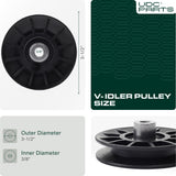 UDC Parts 532194326 Idler Pulley for Poulan Husqvarna Craftsman 194326 194327 CT126 CT154 CTH126 CTH164T Products -  UDC Parts 532194326 Idler Pulley for Poulan Husqvarna Craftsman 194326 194327 CT126 CT154 CTH126 CTH164T