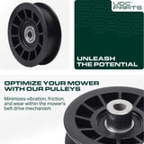 UDC Parts 532194327 Idler Pulley / 42 54 inch deck / for Husqvarna YTH2042 YTH2246 YTH2348 YTH2454  UDC Parts 532194327 Idler Pulley / 42 54 inch deck / for Husqvarna YTH2042 YTH2246 YTH2348 YTH2454