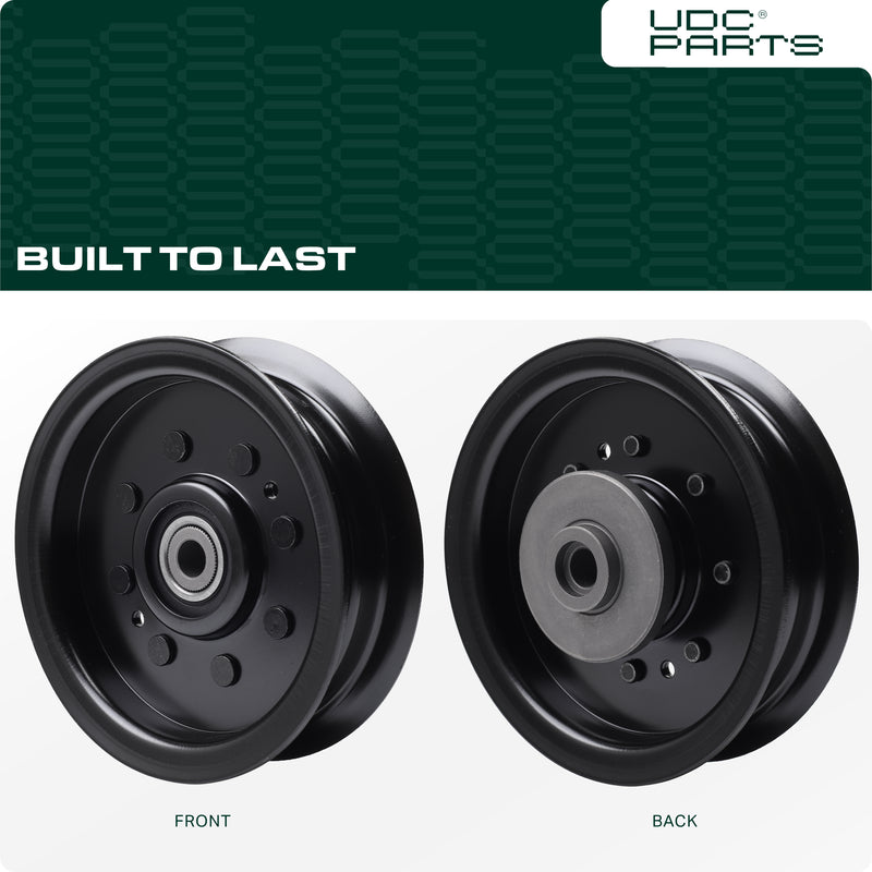 UDC Parts 196104 Idler Pulley / 48 54 inch deck / for Husqvarna 532196104 197380 532197380 TS342 TS343 TS348 TS352 YT42DXLS  UDC Parts 196104 Idler Pulley / 48 54 inch deck / for Husqvarna 532196104 197380 532197380 TS342 TS343 TS348 TS352 YT42DXLS