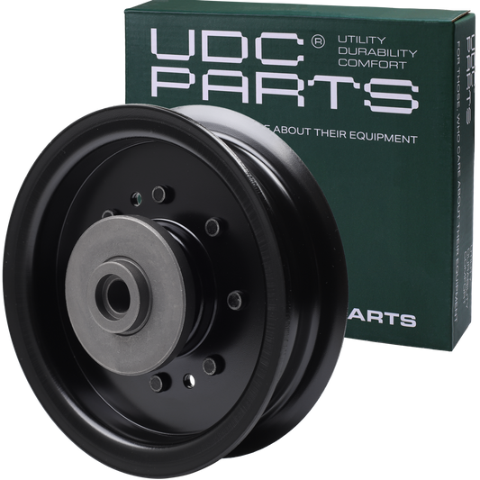 UDC Parts 196104 Idler Pulley / 48 54 inch deck / for Husqvarna 532196104 197380 532197380 TS342 TS343 TS348 TS352 YT42DXLS  UDC Parts 196104 Idler Pulley / 48 54 inch deck / for Husqvarna 532196104 197380 532197380 TS342 TS343 TS348 TS352 YT42DXLS