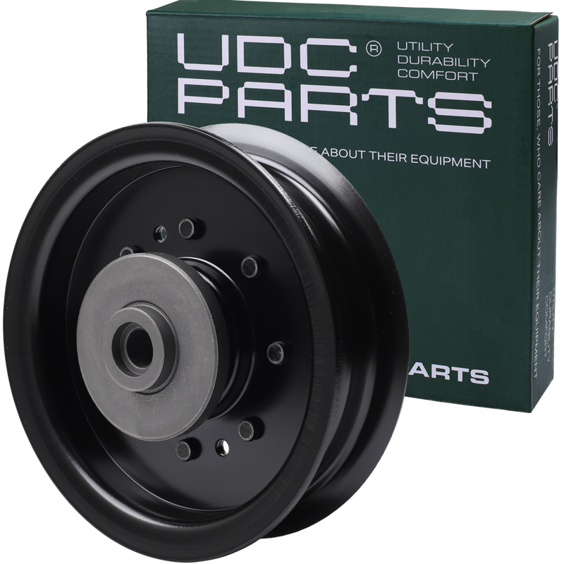 UDC Parts 196104 Idler Pulley / 48 54 inch deck / for Husqvarna 532196104 197380 532197380 TS342 TS343 TS348 TS352 YT42DXLS  UDC Parts 196104 Idler Pulley / 48 54 inch deck / for Husqvarna 532196104 197380 532197380 TS342 TS343 TS348 TS352 YT42DXLS