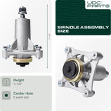 UDC Parts 587253301 187292  Spindle Assembly / 42 46 48 54 inch decks / for AYP 192870 532187281 532187292 532192870 539112057 587125401  UDC Parts 587253301 187292  Spindle Assembly / 42 46 48 54 inch decks / for AYP 192870 532187281 532187292 532192870 539112057 587125401
