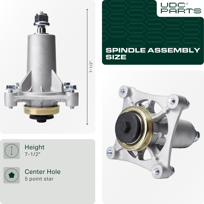UDC Parts 587253301 187292  Spindle Assembly / 42 46 48 54 inch decks / for AYP 192870 532187281 532187292 532192870 539112057 587125401  UDC Parts 587253301 187292  Spindle Assembly / 42 46 48 54 inch decks / for AYP 192870 532187281 532187292 532192870 539112057 587125401