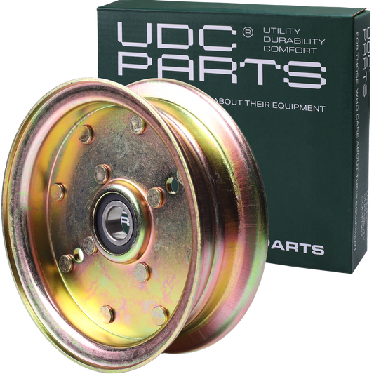 UDC Parts 539132728 Idler Pulley / 46 inch deck / for Husqvarna 589766101 589766102 539131148 539112196 Craftsman 196104 197380 Z4218 Z4219 Z4824 Z5426  UDC Parts 539132728 Idler Pulley / 46 inch deck / for Husqvarna 589766101 589766102 539131148 539112196 Craftsman 196104 197380 Z4218 Z4219 Z4824 Z5426