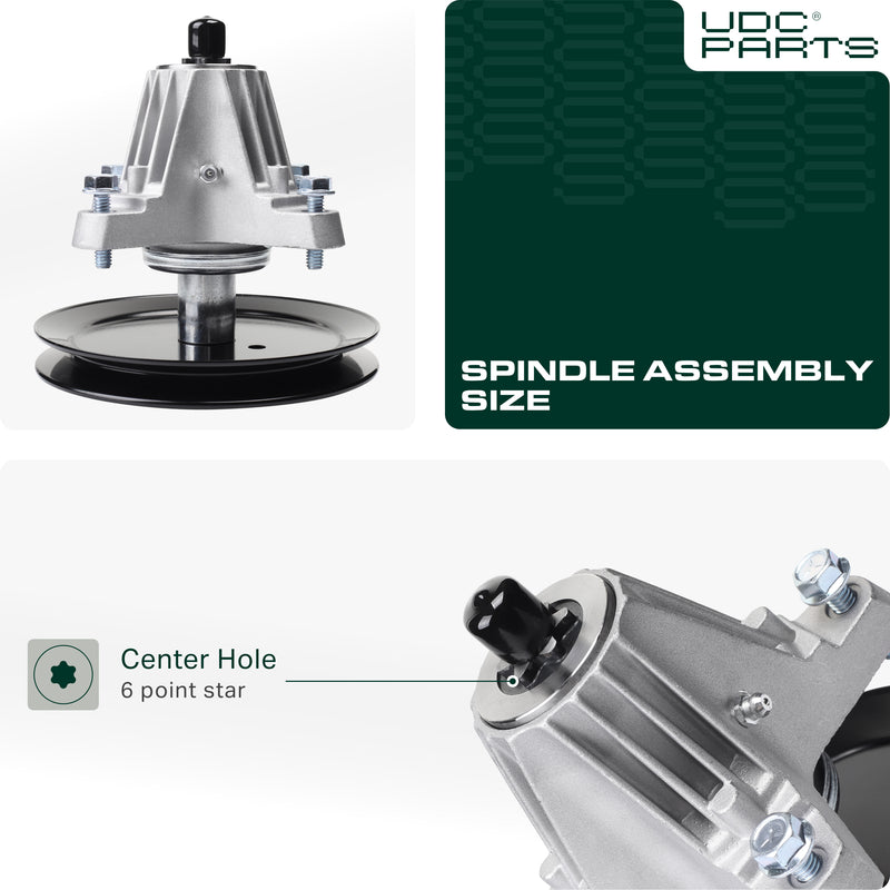 UDC Parts 918-06976A Spindle Assembly / 42 inch deck / for MTD Cub Cadet 618-06976 918-06976 918-06976A LT42 LT42C LX42 XT1-LT42  UDC Parts 918-06976A Spindle Assembly / 42 inch deck / for MTD Cub Cadet 618-06976 918-06976 918-06976A LT42 LT42C LX42 XT1-LT42