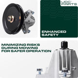 UDC Parts 918-06976A Spindle Assembly / 42 inch deck / for MTD Cub Cadet 618-06976 918-06976 918-06976A LT42 LT42C LX42 XT1-LT42  UDC Parts 918-06976A Spindle Assembly / 42 inch deck / for MTD Cub Cadet 618-06976 918-06976 918-06976A LT42 LT42C LX42 XT1-LT42
