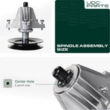 UDC Parts 618-06978 Spindle Assembly / 54 inch deck / for MTD 918-06978 Cub Cadet RZT-S54 Troy-Bilt Craftsman TB2454 T8400 G8400 Z6660 Craftsman Aftermarket Parts -  UDC Parts 618-06978 Spindle Assembly / 54 inch deck / for MTD 918-06978 Cub Cadet RZT-S54 Troy-Bilt Craftsman TB2454 T8400 G8400 Z6660
