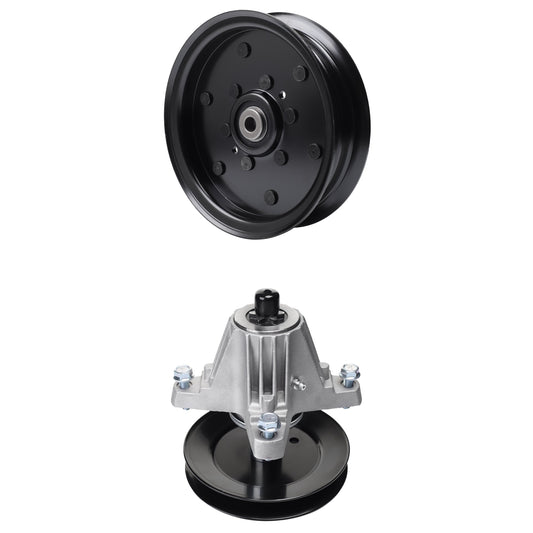 UDC Parts Mower Kit / Pulley 756-04511B + Spindle 618-06978 / Fits Troy-Bilt Mustang 54 XP Mustang XP 54 Mustang XP Pivot S 54 Mustang Z54 MOWER PARTS - UDC Parts Mower Kit / Pulley 756-04511B + Spindle 618-06978 / Fits Troy-Bilt Mustang 54 XP Mustang XP 54 Mustang XP Pivot S 54 Mustang Z54