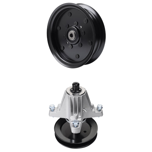 UDC Parts Mower Kit / Pulley 756-04511B + Spindle 618-06980 / Fits Troy-Bilt Mustang 50 XP Mustang XP 50 Mustang XP 50 FAB Mustang Z50 MOWER PARTS - UDC Parts Mower Kit / Pulley 756-04511B + Spindle 618-06980 / Fits Troy-Bilt Mustang 50 XP Mustang XP 50 Mustang XP 50 FAB Mustang Z50