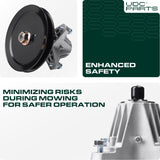 UDC Parts 618-06989 Spindle Assembly / 46 inch deck/ for MTD Troy-Bilt 918-06989 T1500 T1600 LT 4600 CLT46CVT  UDC Parts 618-06989 Spindle Assembly / 46 inch deck/ for MTD Troy-Bilt 918-06989 T1500 T1600 LT 4600 CLT46CVT