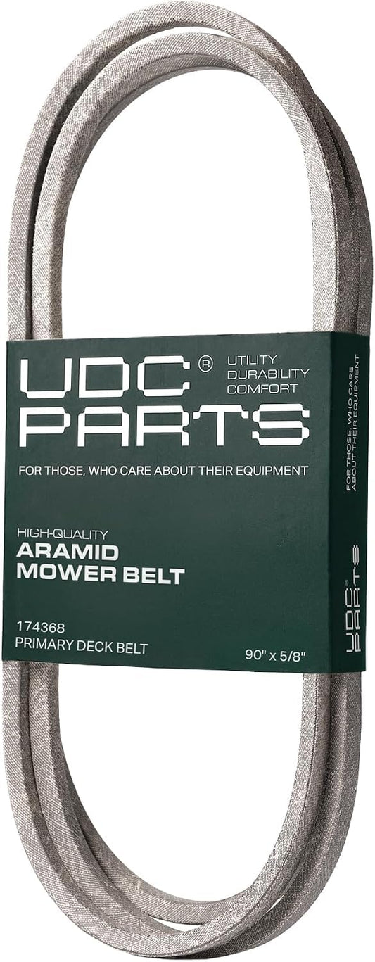AYP Aftermarket Parts - 174368, 532174368 Mower Deck Belt Replacement for Craftsman, Husqvarna & More | 48-in Deck | Aramid Cord