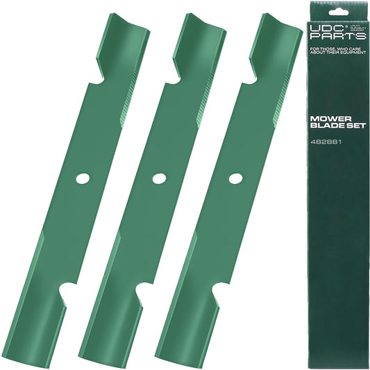 UDC Parts 482881 Mower Blades Replacement for Scag 61 Inch STTII-61V-31BV STTII-61V-35BV STTII-61V-37BV-EFI STTII-61V-40BV-EFI STT61V-35BVAC SCZ61V-27FX SCZ61V-31FX SCZ61V-32CV / 3 Pack High Lift Mower Blades - UDC Parts 482881 Mower Blades Replacement for Scag 61 Inch STTII-61V-31BV STTII-61V-35BV STTII-61V-37BV-EFI STTII-61V-40BV-EFI STT61V-35BVAC SCZ61V-27FX SCZ61V-31FX SCZ61V-32CV / 3 Pack High Lift