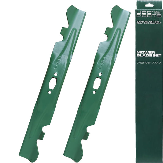 UDC Parts 742-05177A-X S-Shape Mower Blades Replacement for Cub Cadet 42 Inch 742P05177A 742P05177A-X Craftsman CMXGZAM110202 T2200 Z3200 T2200K Z5200 MTD 490-110-C202 / 3 Pack Gator Mulching Blades Mower Blades - UDC Parts 742-05177A-X S-Shape Mower Blades Replacement for Cub Cadet 42 Inch 742P05177A 742P05177A-X Craftsman CMXGZAM110202 T2200 Z3200 T2200K Z5200 MTD 490-110-C202 / 3 Pack Gator Mulching Blades