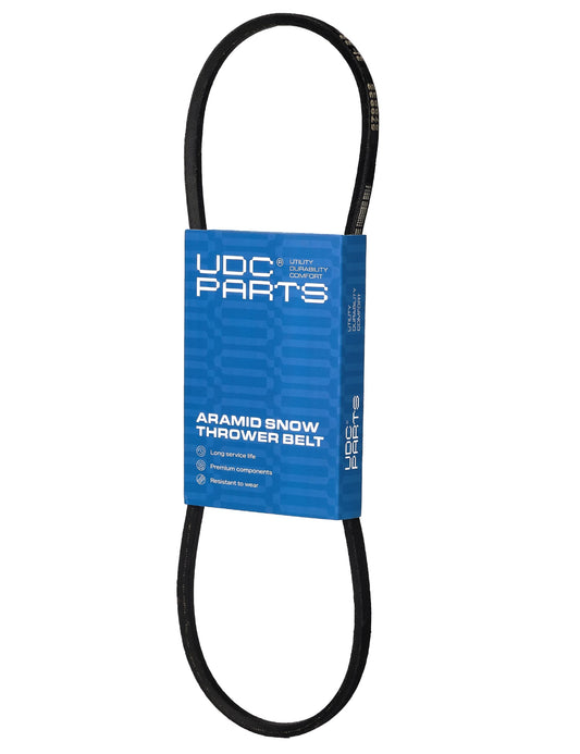 Snow Thrower Auger Belt 579932 / Aramid Cord / 33.00 inches / for Craftsman Murray MTD Snapper 1733324SM 579932MA MT579932MA Ariens 07204200 72042 Aftermarket Murray Snowblower Parts - Snow Thrower Auger Belt 579932 / Aramid Cord / 33.00 inches / for Craftsman Murray MTD Snapper 1733324SM 579932MA MT579932MA Ariens 07204200 72042