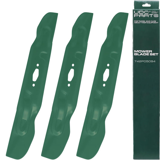 UDC Parts 742-05094 S-Shape Mower Blades Replacement for Cub Cadet 50 Inch ZTS1 ZTS2 742P05094 Craftsman CMXGZAM110193 Z5600 Z5650 Troy Bilt 742P05512 490-110-Y193 ZT1-50/3 Pack High Lift Mower Blades - UDC Parts 742-05094 S-Shape Mower Blades Replacement for Cub Cadet 50 Inch ZTS1 ZTS2 742P05094 Craftsman CMXGZAM110193 Z5600 Z5650 Troy Bilt 742P05512 490-110-Y193 ZT1-50/3 Pack High Lift
