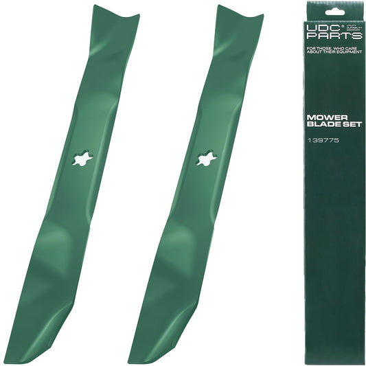139775 Mower Blades Replacement for Husqvarna 42 Inch LTH2042 LT18542 LT16542 LTH18542 532139775 594893101 Craftsman YTH22V42 Poulan PBA195H42LT PB20A42LT AYP / 2 Pack Mulching Blades OEM–Equivalent Poulan Mower Blades - 139775 Mower Blades Replacement for Husqvarna 42 Inch LTH2042 LT18542 LT16542 LTH18542 532139775 594893101 Craftsman YTH22V42 Poulan PBA195H42LT PB20A42LT AYP / 2 Pack Mulching Blades