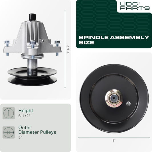 618-06980 Spindle Assembly / 50 inch deck / Replacement for MTD Troy Bilt 918-06980 Cub Cadet RZT-L50 S50KH LX50 S50 Products - 618-06980 Spindle Assembly / 50 inch deck / Replacement for MTD Troy Bilt 918-06980 Cub Cadet RZT-L50 S50KH LX50 S50