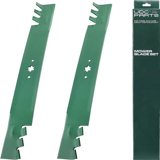 UDC Parts 942-04290-X Mower Gator Mulching Blades for Cub Cadet 46 Inch XT1 LT46 LTX 1045 1046 XT2 LX46 ZT1 742-04290-X 942-04244A 942-04290A Craftsman Troy Bilt MTD 942-04244A-X / 2 Pack Troy-Bilt Aftermarket Parts -  UDC Parts 942-04290-X Mower Gator Mulching Blades for Cub Cadet 46 Inch XT1 LT46 LTX 1045 1046 XT2 LX46 ZT1 742-04290-X 942-04244A 942-04290A Craftsman Troy Bilt MTD 942-04244A-X / 2 Pack